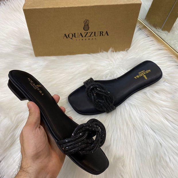 Aquazzura Cross Mash Sandals