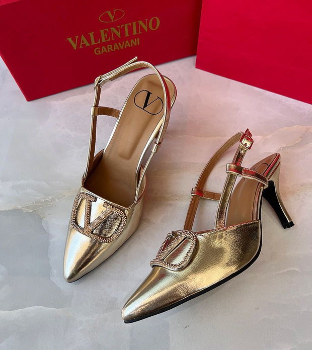 Valentino Patent Signature Heel