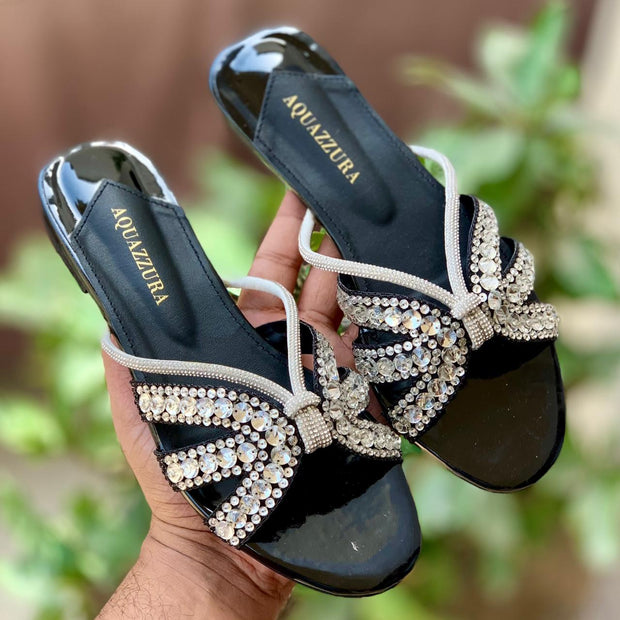 Aquazurra Embroided Sandals