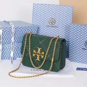 TORY BURCH ELEANOR QUILTED CONVERTIBLE SHOULDER BAG...