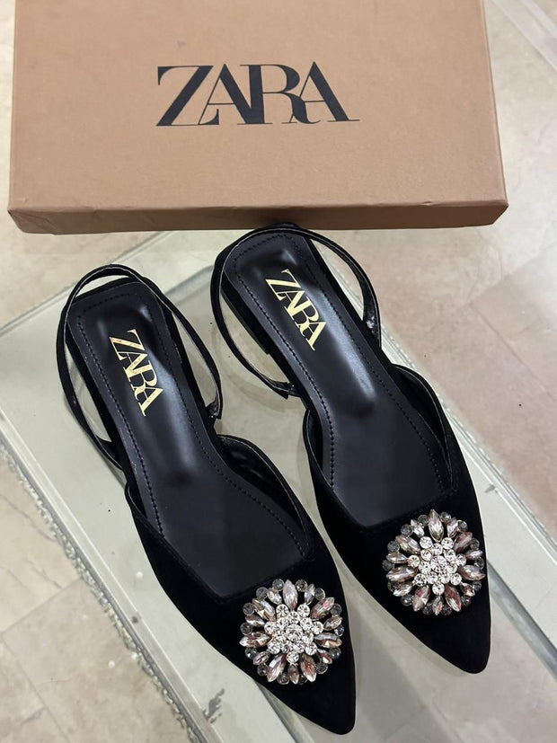 ZARA Flat Mules