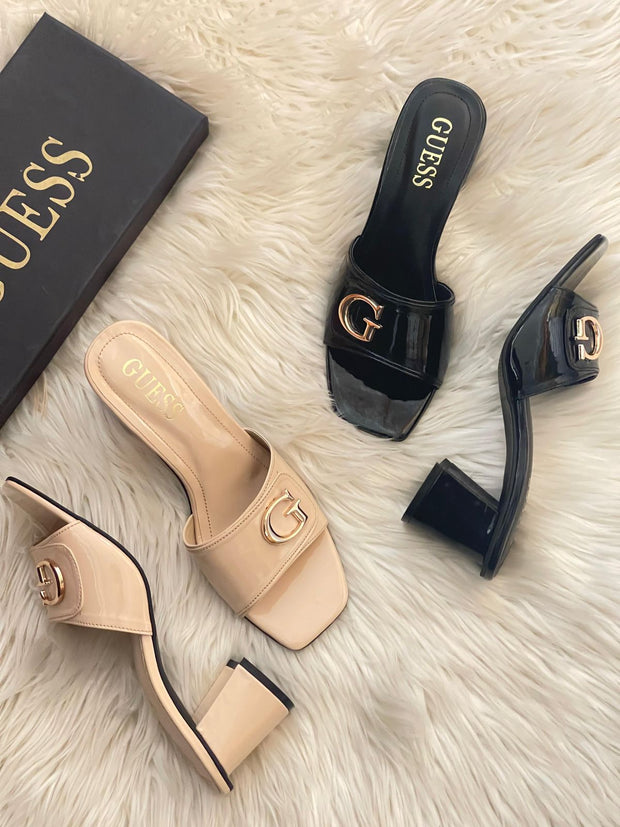 Guess Leather Patent Heels