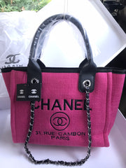 Chanel Canvas  Medium Jeans Tote