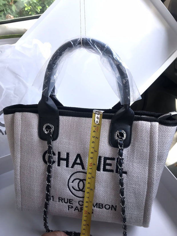 Chanel Canvas  Medium Jeans Tote