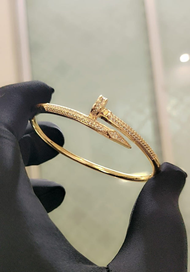 Cartier Nail Diamond Bangle