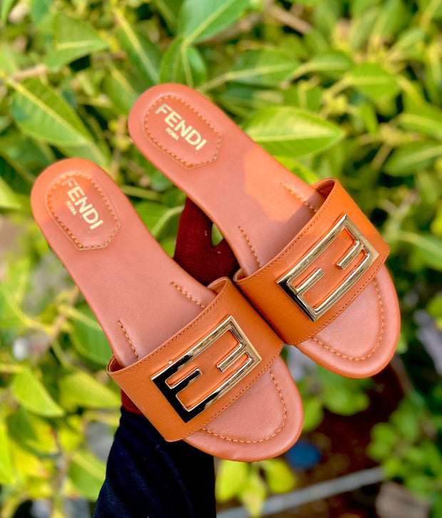 Fendi Flat Sandals